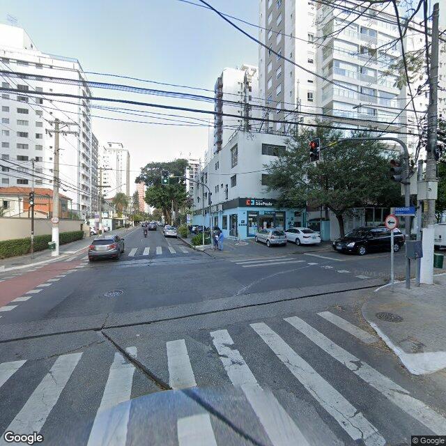 Imagem estática do "Street View" da localização
