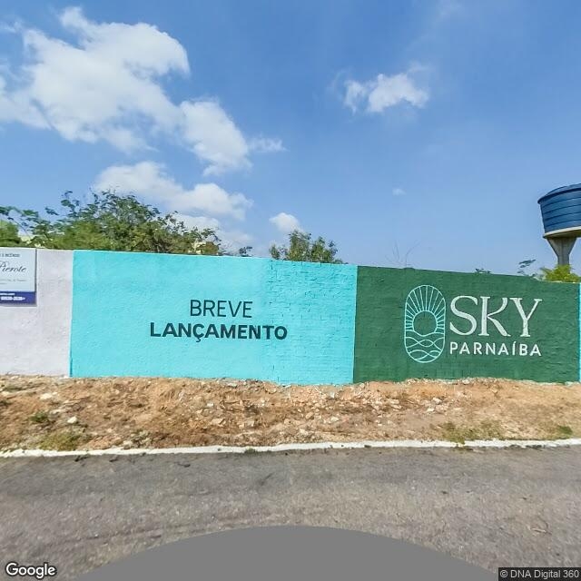 Imagem estática do "Street View" da localização