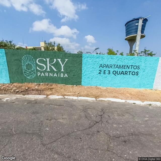 Imagem estática do "Street View" da localização