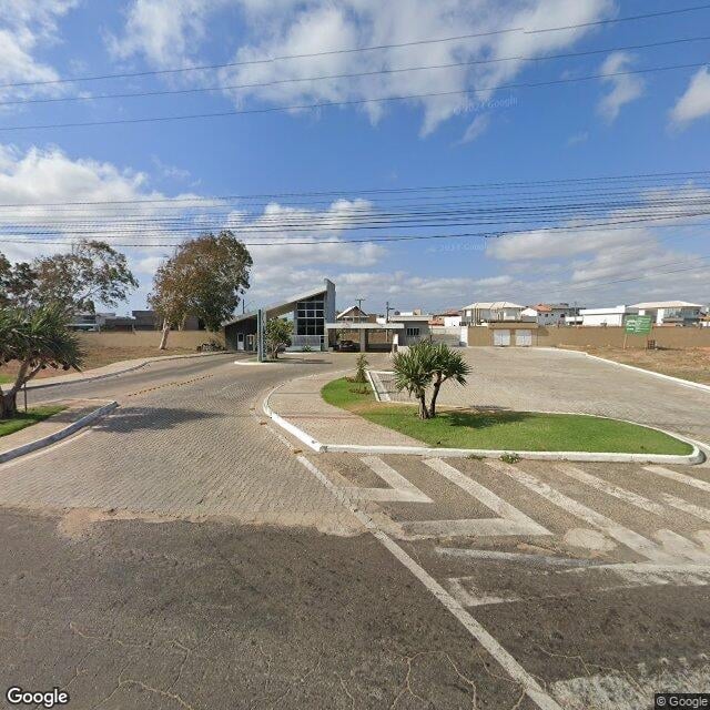 Imagem estática do "Street View" da localização