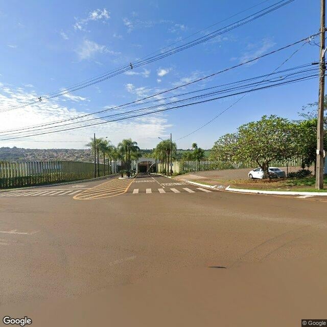 Imagem estática do "Street View" da localização