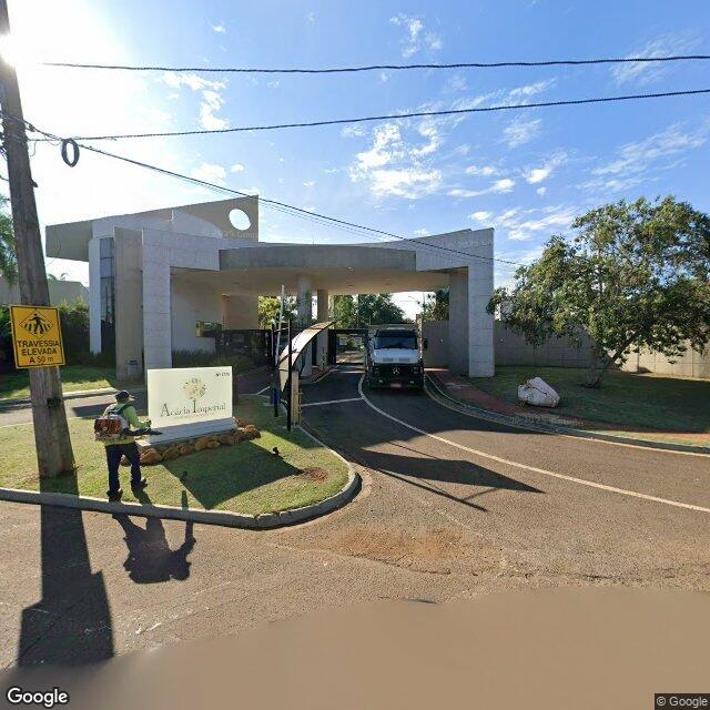Imagem estática do "Street View" da localização