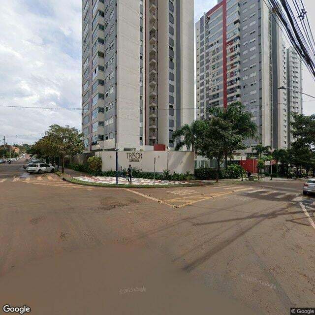 Imagem estática do "Street View" da localização