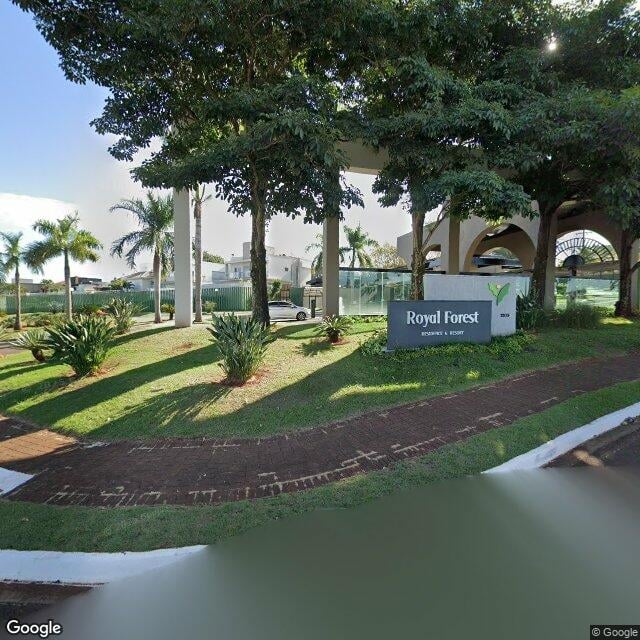 Imagem estática do "Street View" da localização