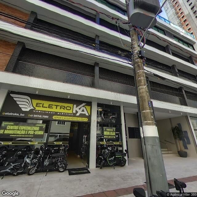 Imagem estática do "Street View" da localização