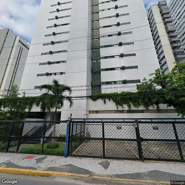 Imagem estática do "Street View" da localização