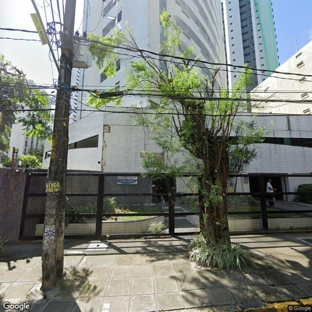 Imagem estática do "Street View" da localização