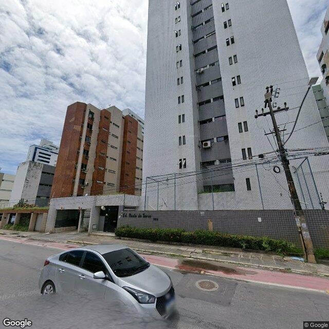Imagem estática do "Street View" da localização