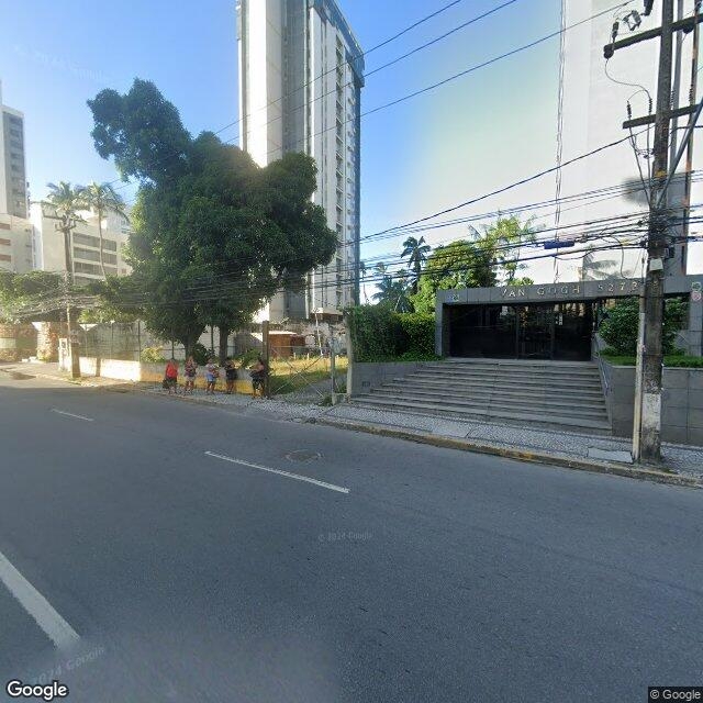 Imagem estática do "Street View" da localização