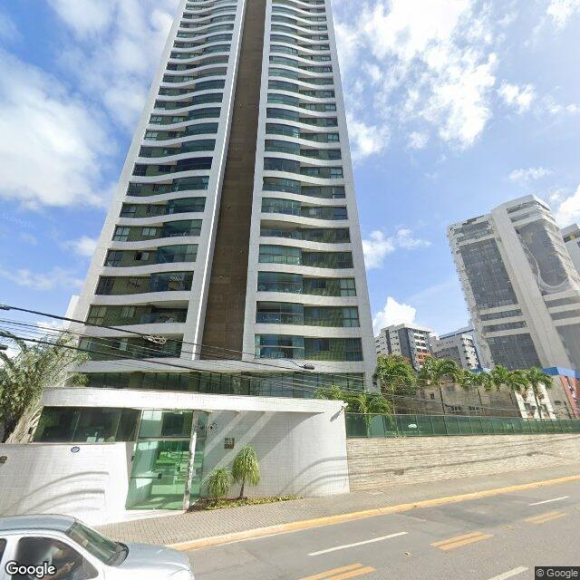 Imagem estática do "Street View" da localização