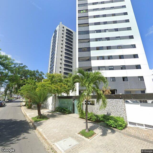 Imagem estática do "Street View" da localização