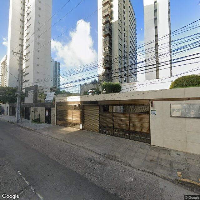 Imagem estática do "Street View" da localização