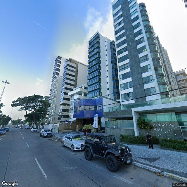 Imagem estática do "Street View" da localização