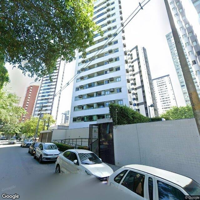 Imagem estática do "Street View" da localização