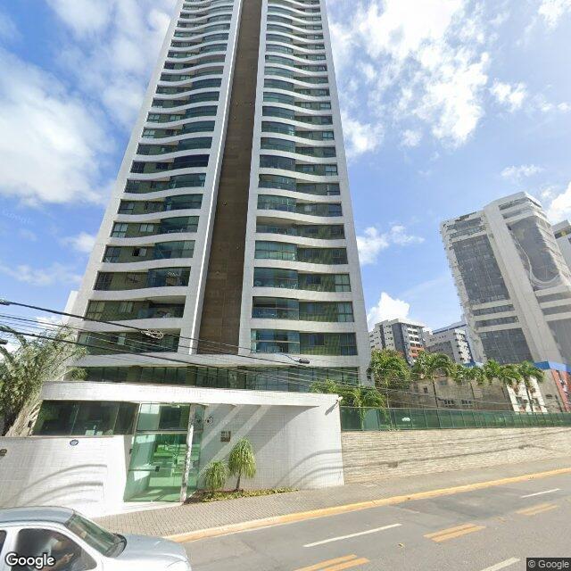 Imagem estática do "Street View" da localização
