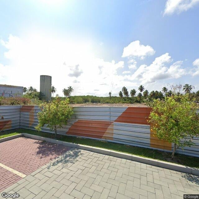 Imagem estática do "Street View" da localização