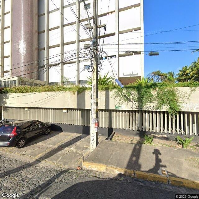Imagem estática do "Street View" da localização