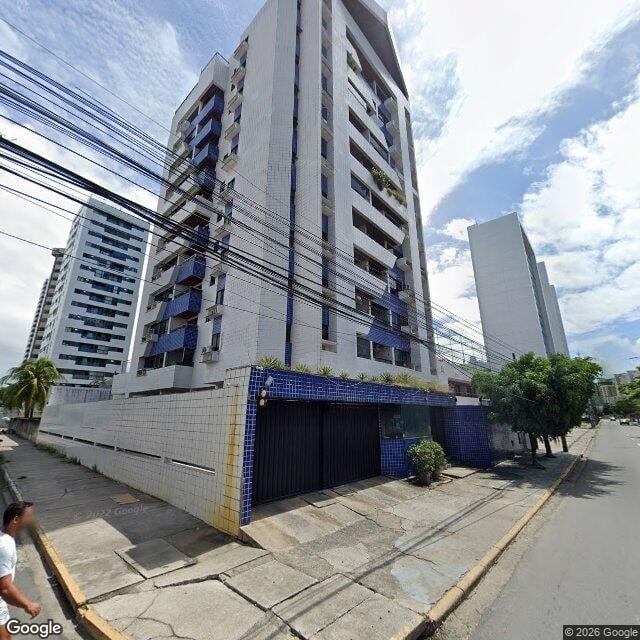 Imagem estática do "Street View" da localização