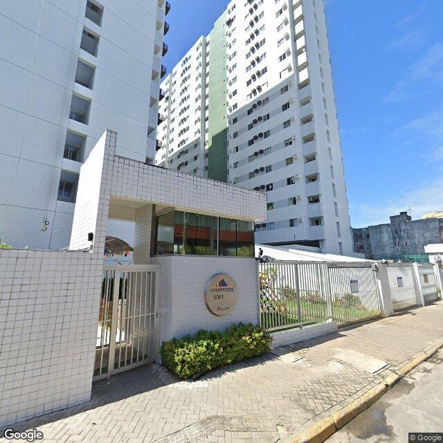 Imagem estática do "Street View" da localização