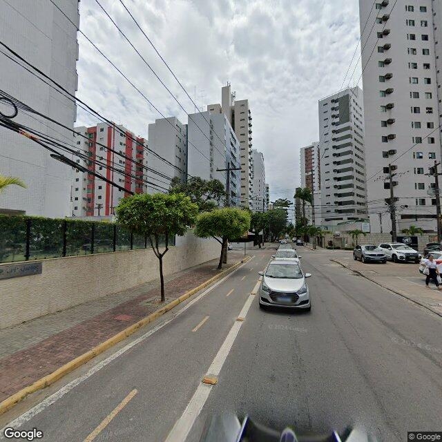 Imagem estática do "Street View" da localização