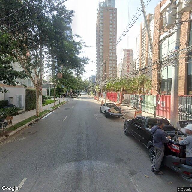 Imagem estática do "Street View" da localização