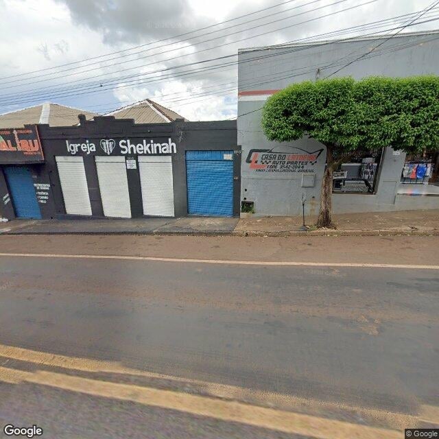 Imagem estática do "Street View" da localização