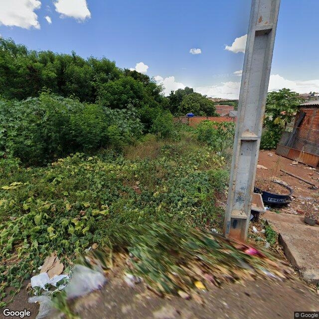 Imagem estática do "Street View" da localização