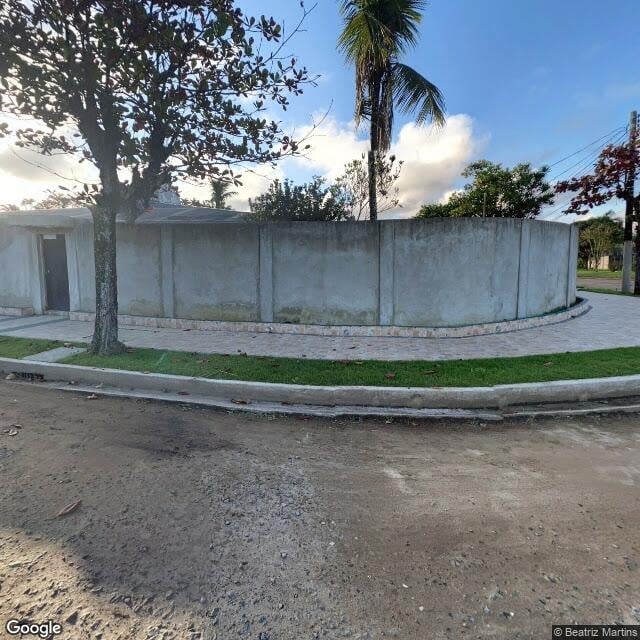 Imagem estática do "Street View" da localização