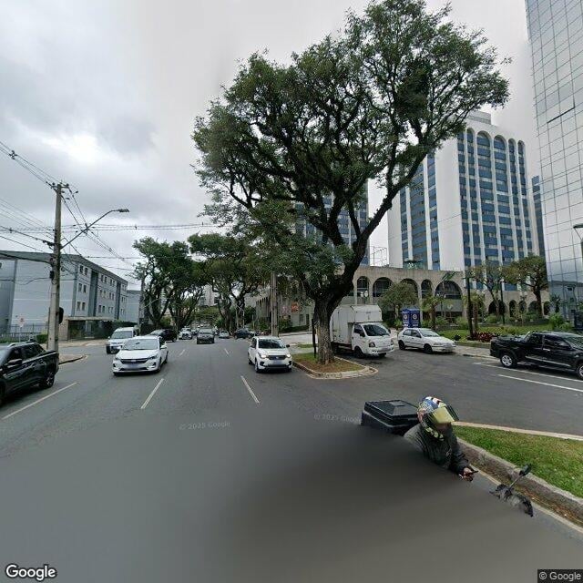 Imagem estática do "Street View" da localização