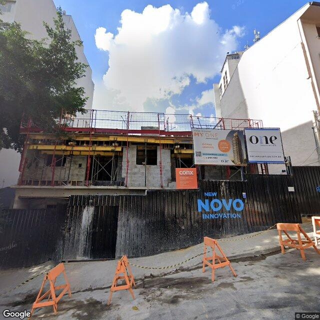 Imagem estática do "Street View" da localização