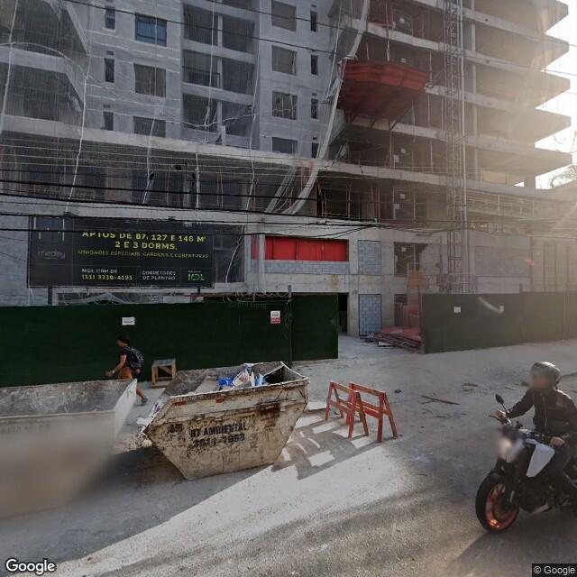 Imagem estática do "Street View" da localização