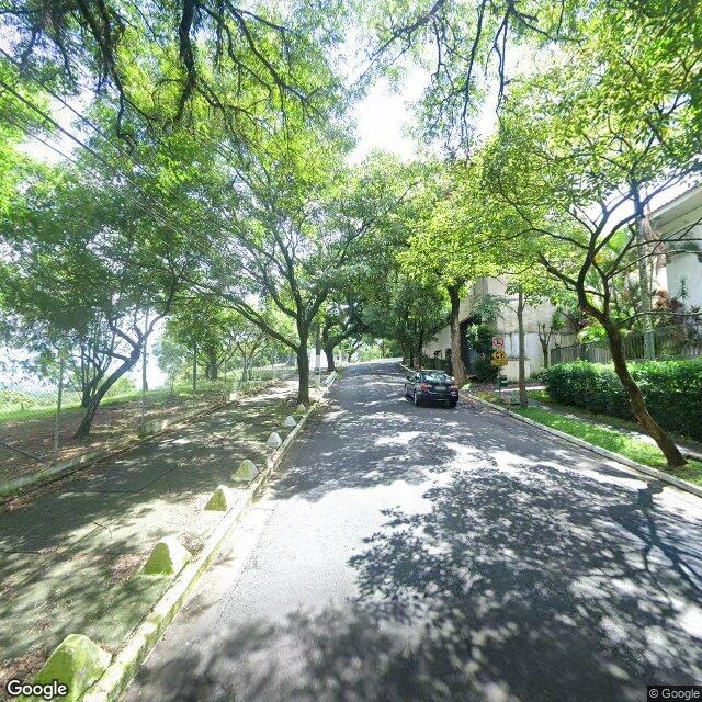 Imagem estática do "Street View" da localização