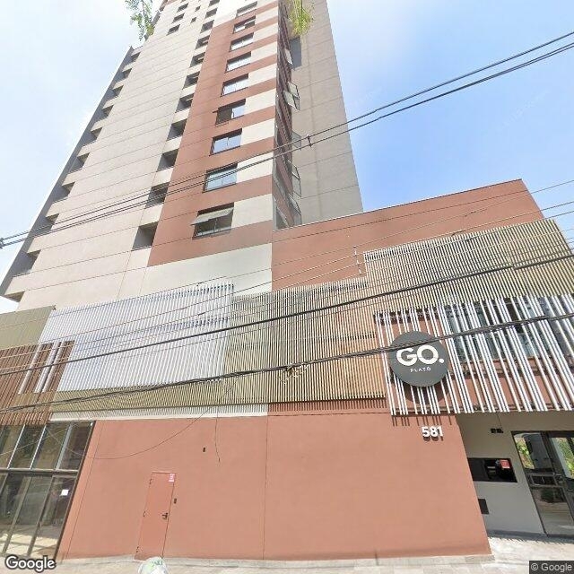 Imagem estática do "Street View" da localização