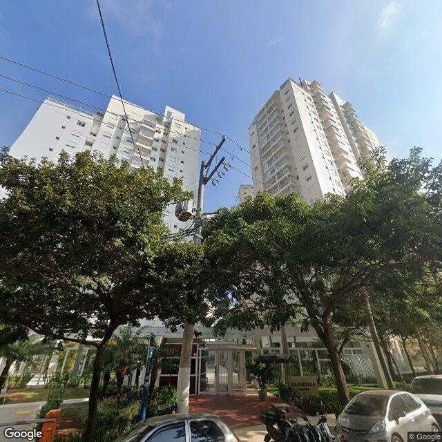 Imagem estática do "Street View" da localização