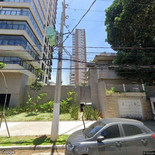 Imagem estática do "Street View" da localização