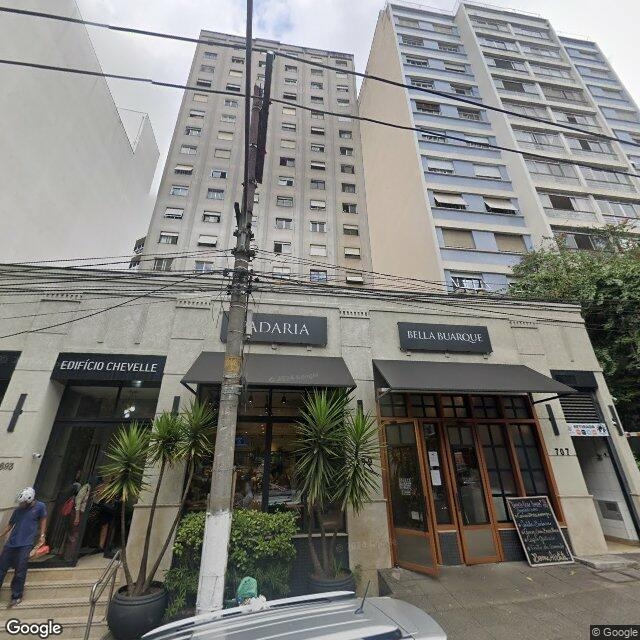 Imagem estática do "Street View" da localização