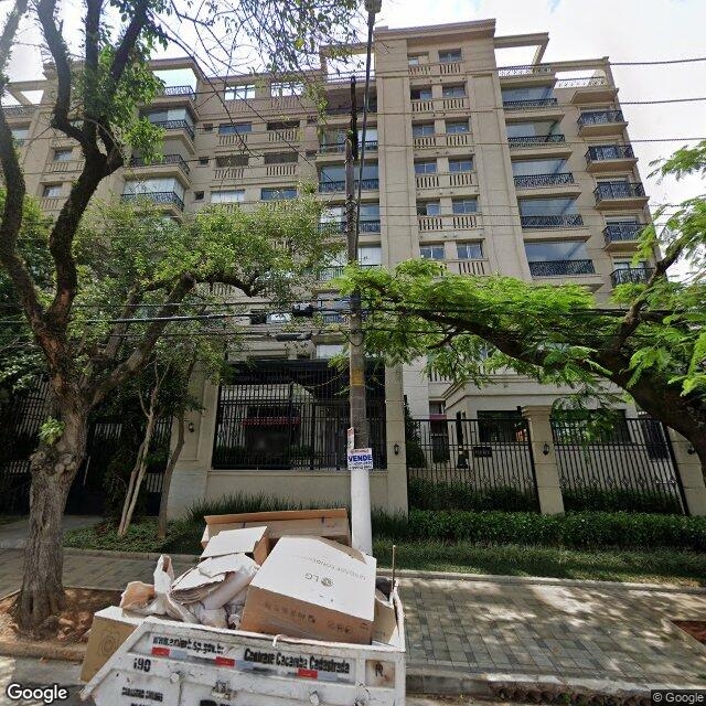 Imagem estática do "Street View" da localização