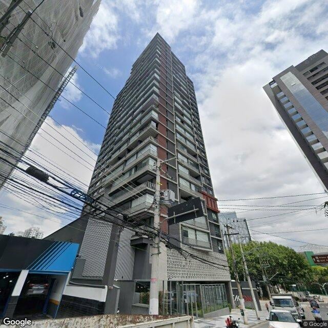 Imagem estática do "Street View" da localização