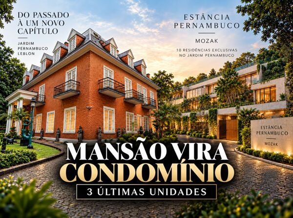 Estância Pernambuco Mozak: conheça o novo residencial de luxo no terreno da mansão de R$ 220 milhões no Leblon