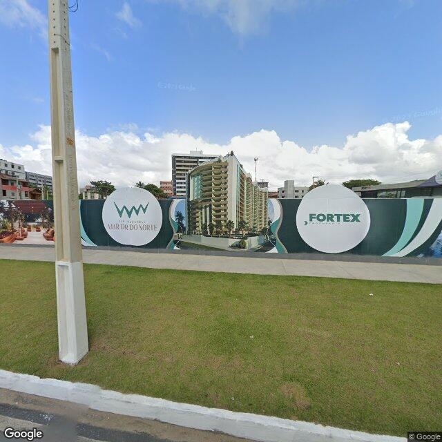 Imagem estática do "Street View" da localização