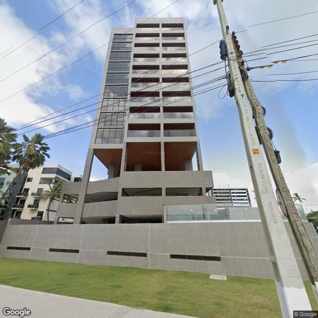 Imagem estática do "Street View" da localização