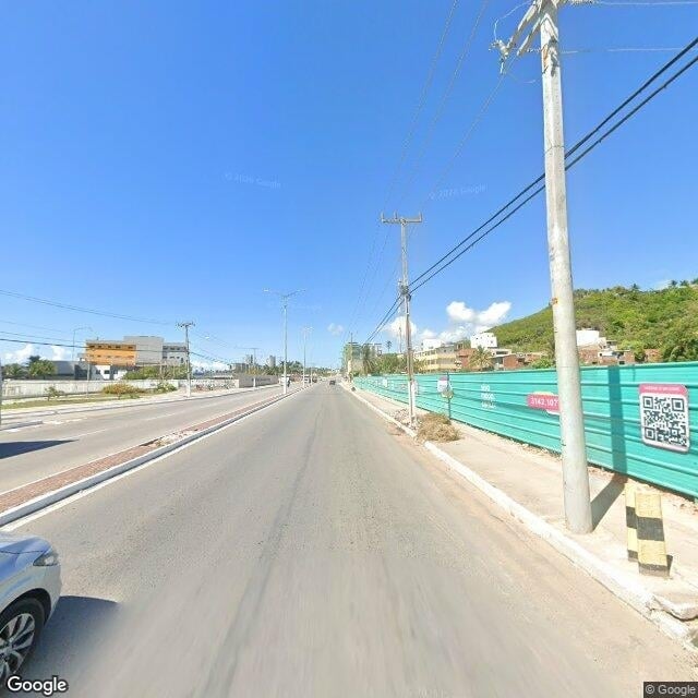 Imagem estática do "Street View" da localização