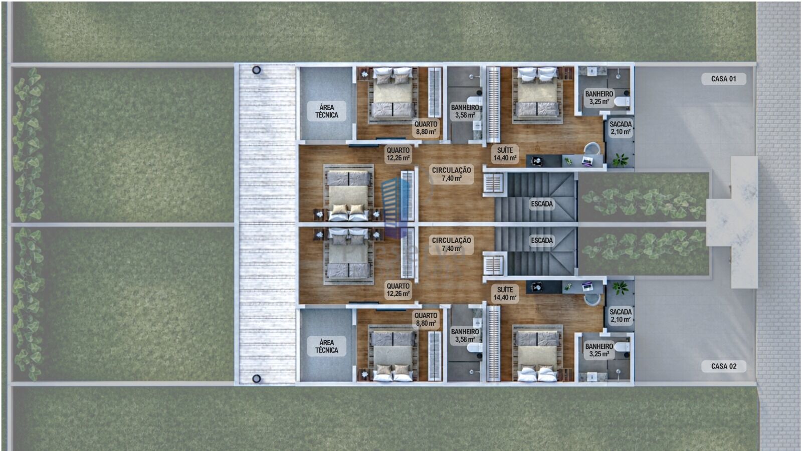 Casa, 3 quartos, 137 m² - Foto 26