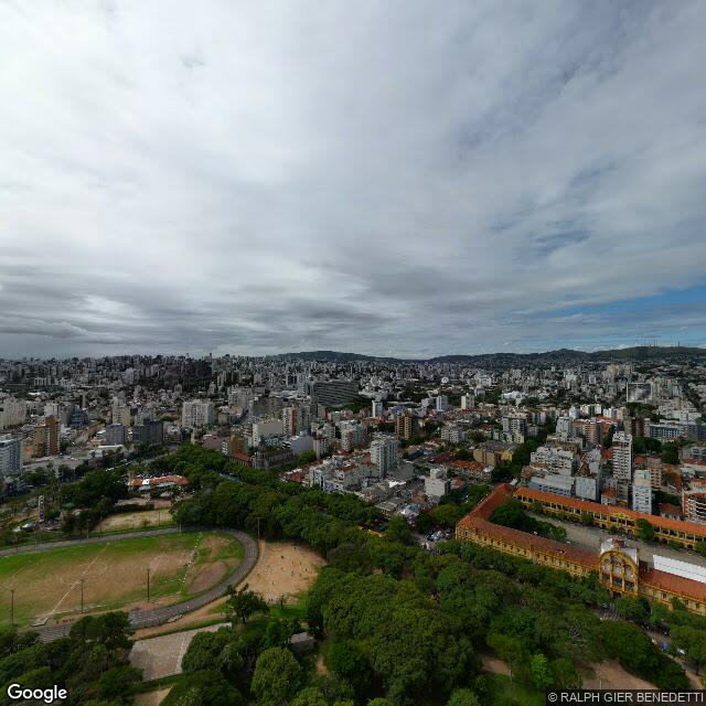 Imagem estática do "Street View" da localização