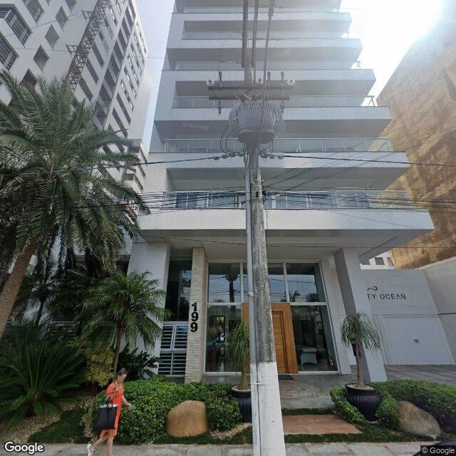 Imagem estática do "Street View" da localização