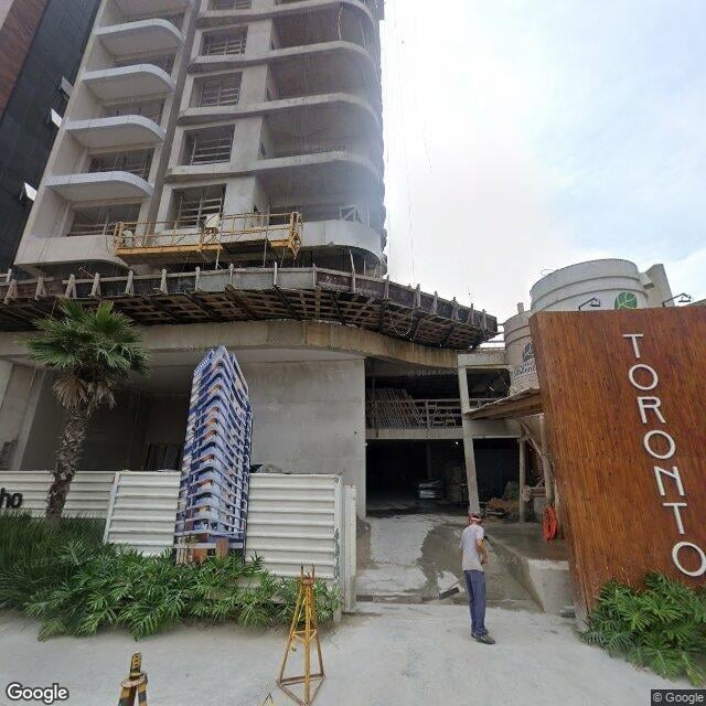 Imagem estática do "Street View" da localização