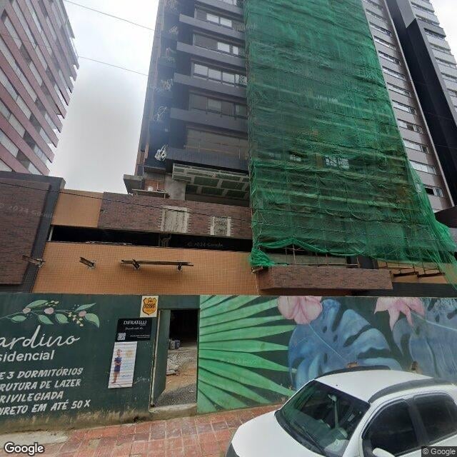 Imagem estática do "Street View" da localização