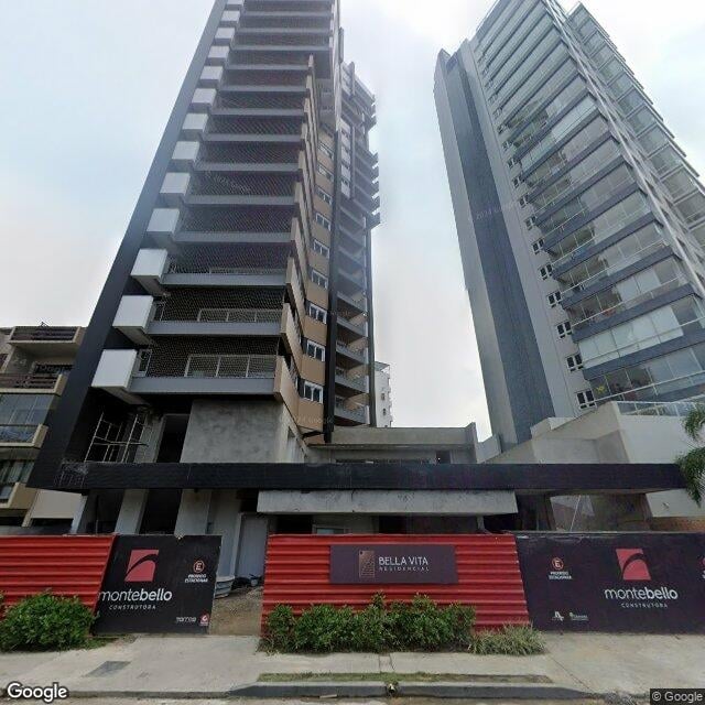Imagem estática do "Street View" da localização