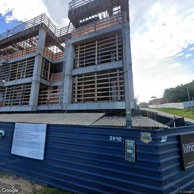 Imagem estática do "Street View" da localização