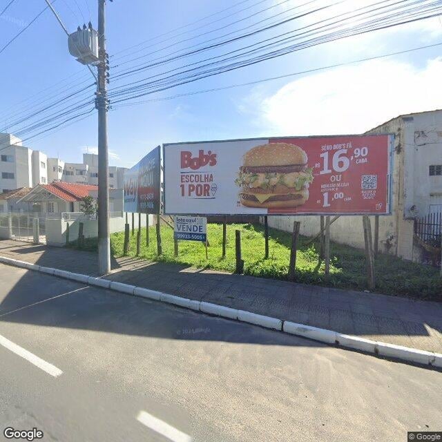 Imagem estática do "Street View" da localização